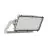 Ledvance LED Floodlight Max Radial 10 Aluminium Grey 600W 93000lm 180d - 830 Warm White | IP66 - Symmetrical