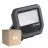 Multipack 4x Ledvance LED Floodlight Aluminium Black 8W 1200lm 100D - 840 Cool White | IP66 - Symmetrical