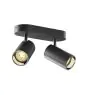 SLV Asto Aluminium Spot Black | Suitable for 2x GU10