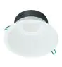 Philips LED Downlight Coreline DN142B Aluminium White 11W 1200lm 60D - 830 Warm White | Cutout 155mm - IP54 - Dimmable - White Reflector